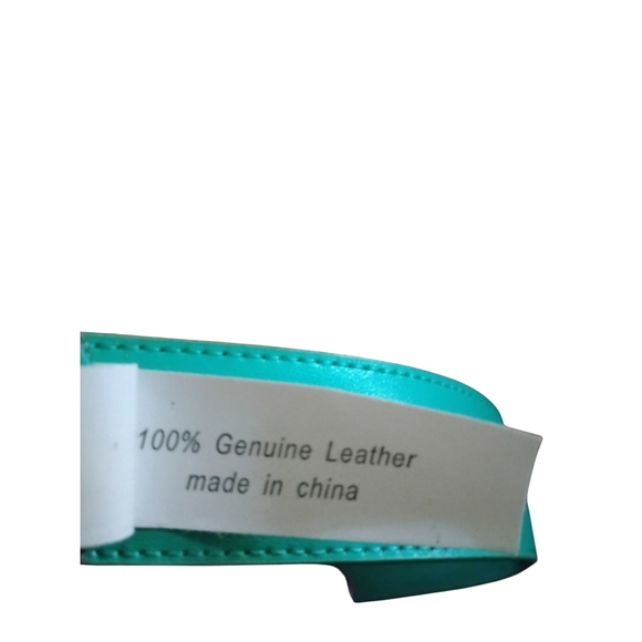 Elegant Teal Belt for Women - Picture 10 of 10